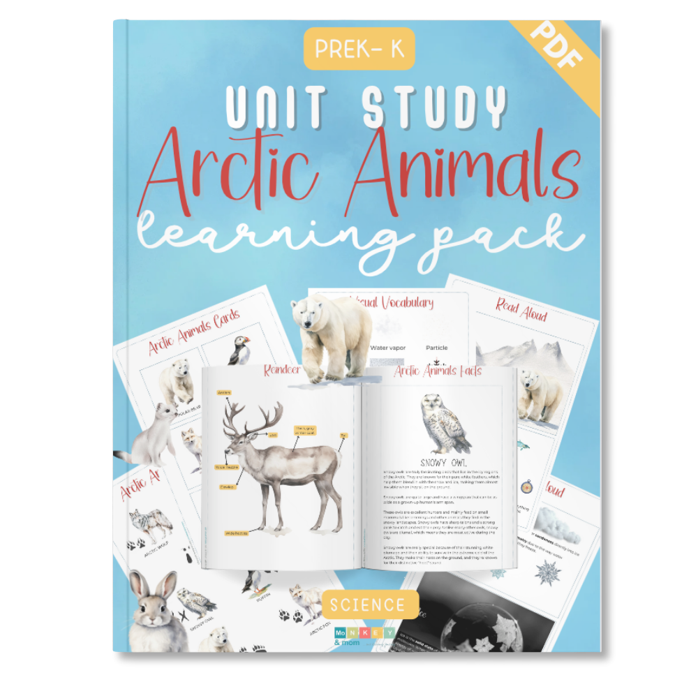 Arctic Animal Preschool Printables - Preschool Mom
