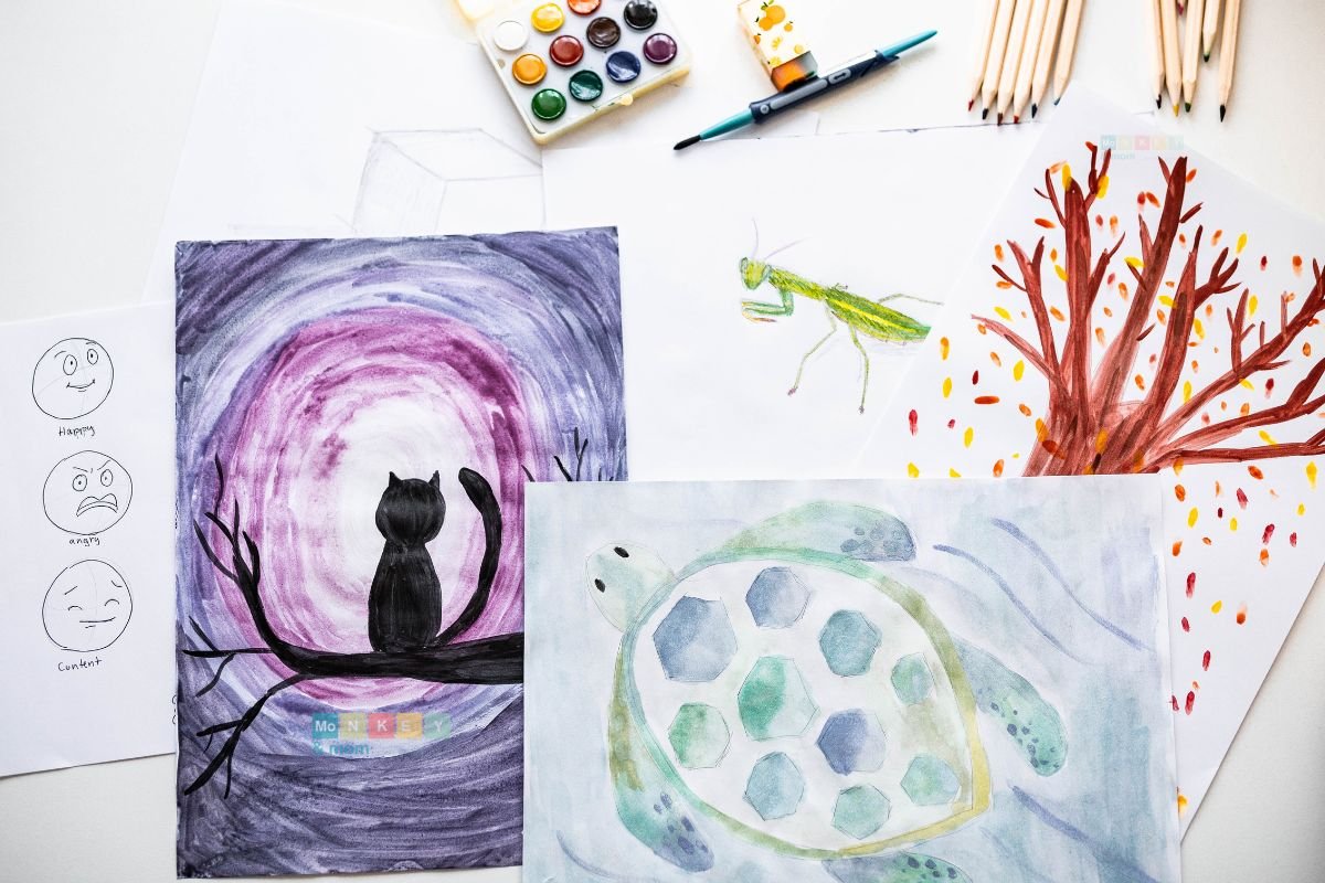Homeschool Art Classes For Kids- Connecting Through Art | Sparketh ...