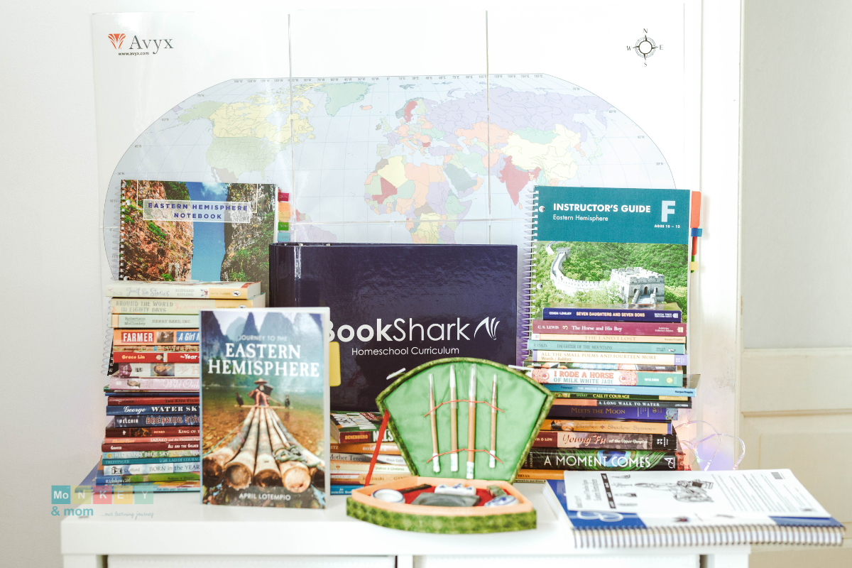 BookShark full review eastern hemisphere; monkeyandmom