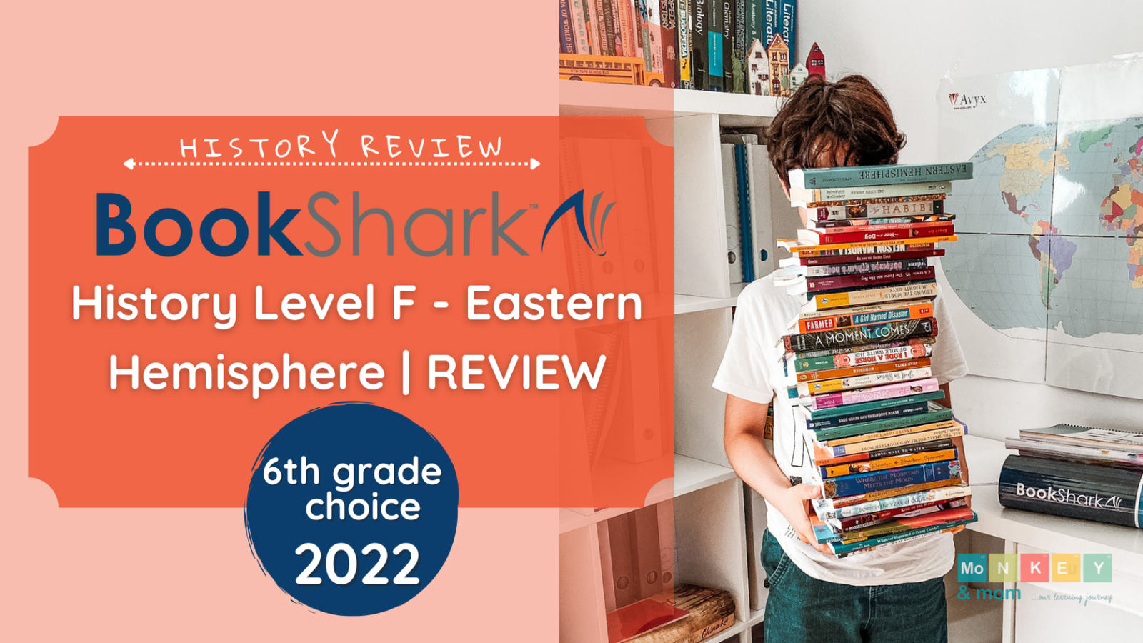 Homeschool history curriculum choice for 6th grade- BooKshark History Level F Review