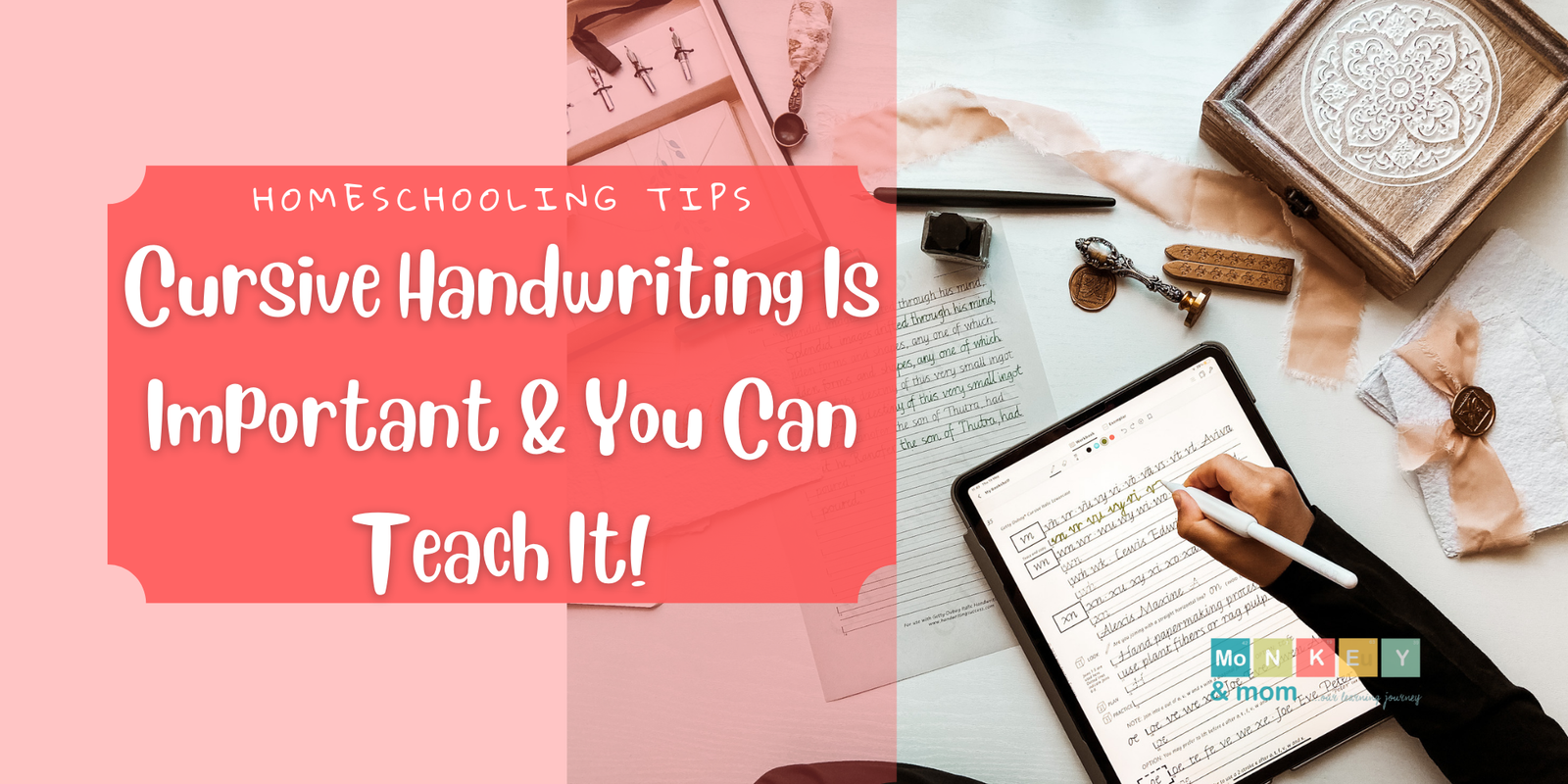 Cursive Handwriting is important and you can teach it at home