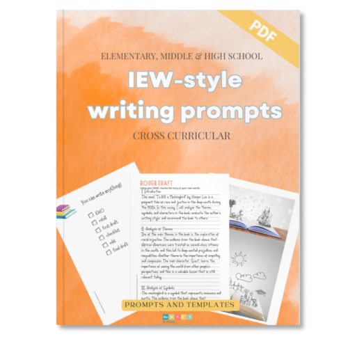 IEW Style writing prompts