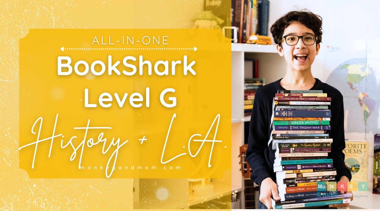 Why We Chose BookShark Curriculum Level G for 7th Grade History and Language Arts | Review