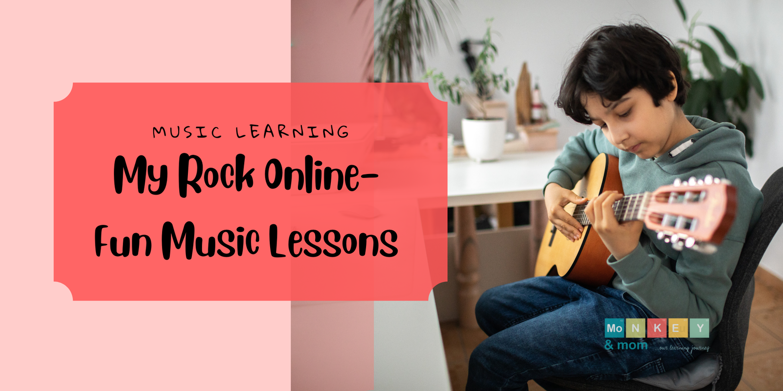 Homeschool Music Learning  with My Rock Online – Guitar Lessons