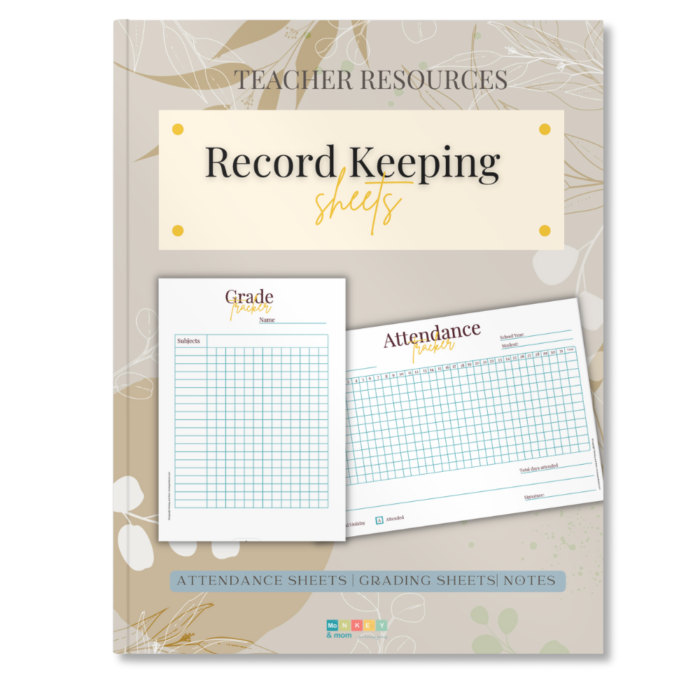 Record Keeping Sheets Freebie