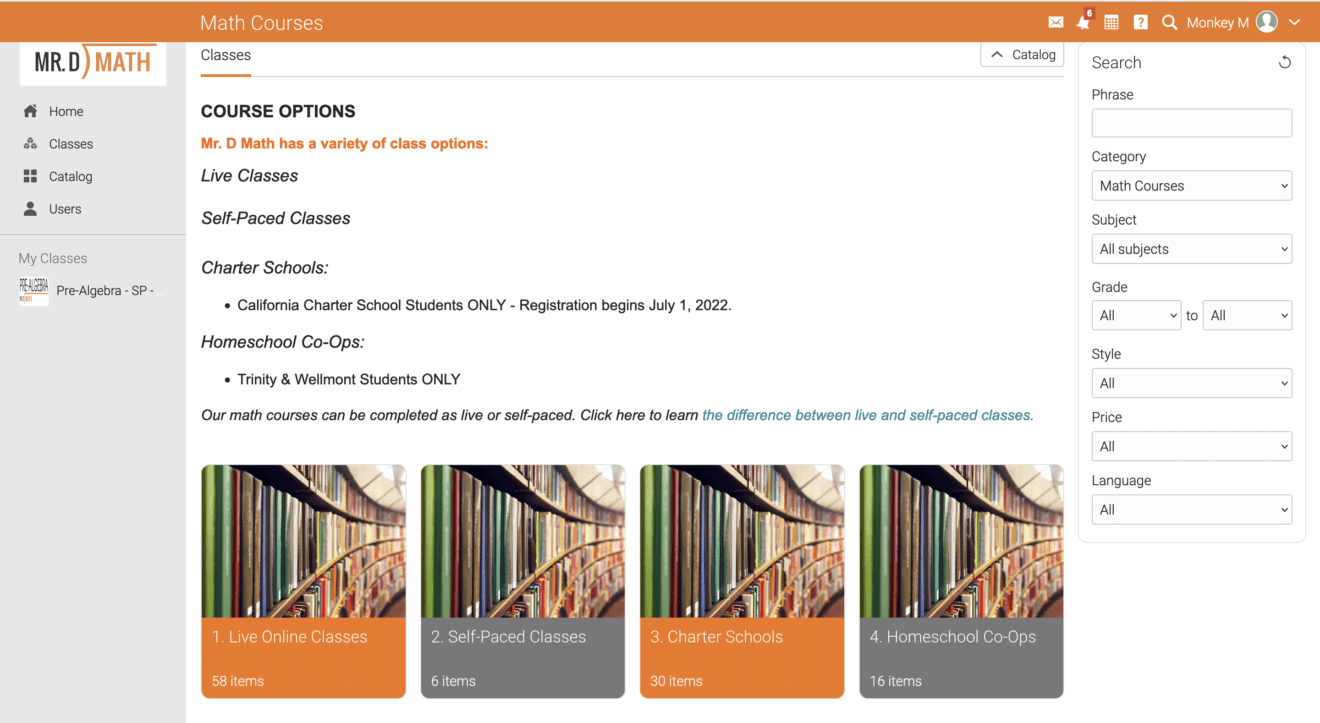 The Best Math Curriculum - Mr D Math Pre Algebra - Monkey And Mom