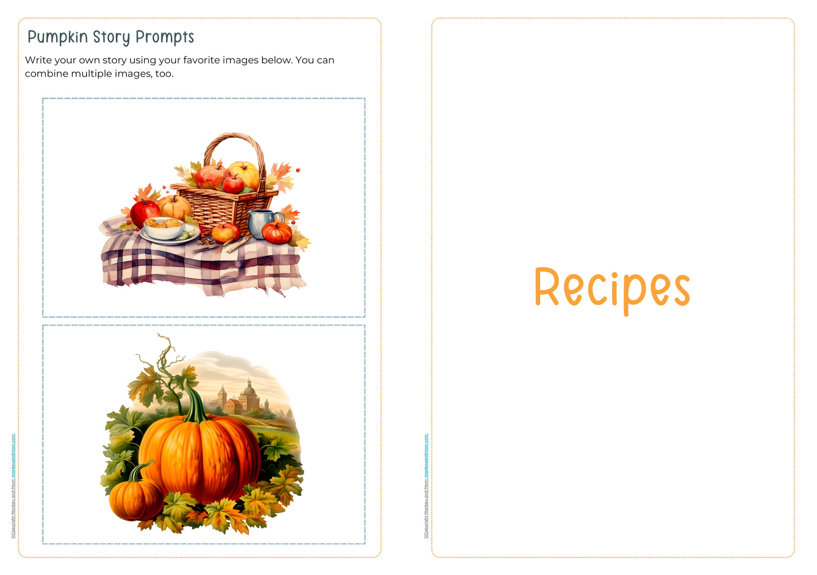 Pumpkin Printable Learning Pack K-8 (Science and Literacy)
