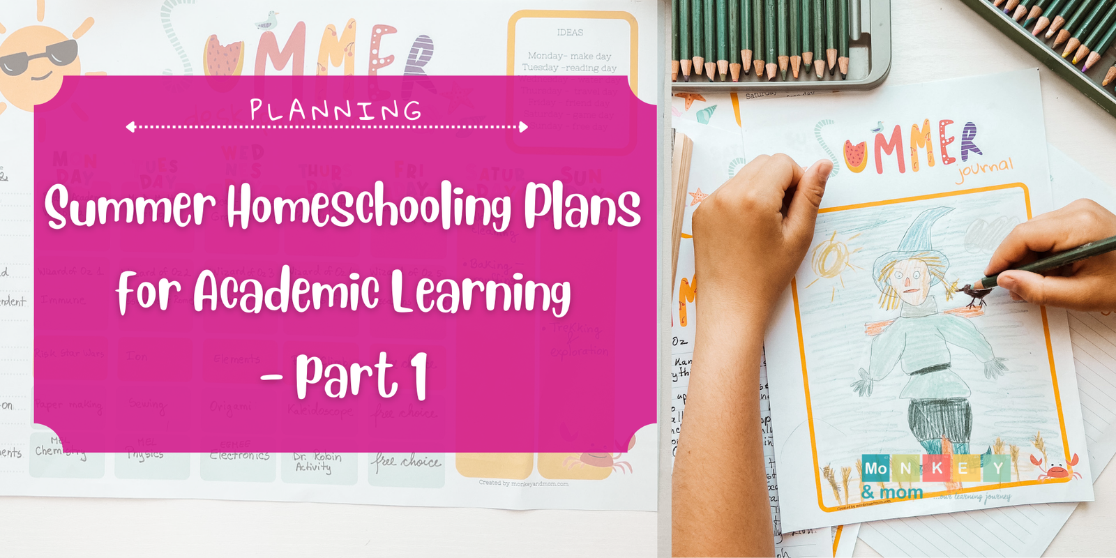 Summer Homeschooling- Academic Learning & Planning -part 1 60 Summer Homeschooling Plans for Academic Learning - part 1 homeschool year round