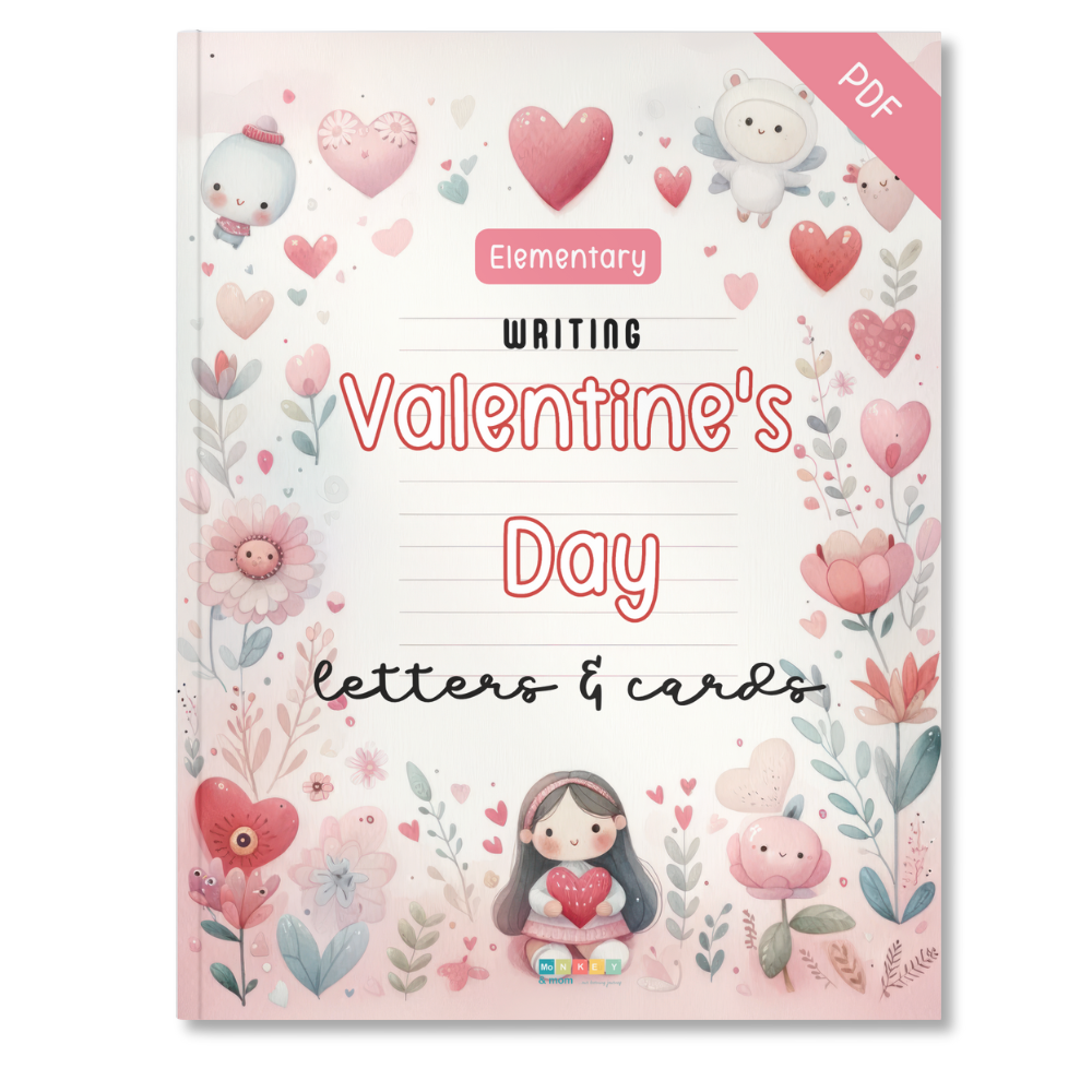 Valentine’s Day Writing Letters and Cards Printable
