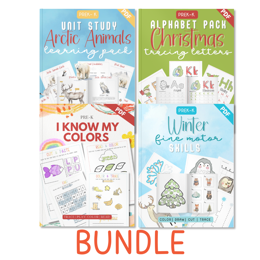 Winter Learning Bundle {Fun and Educational Printables for Kids!} – The Art  Kit