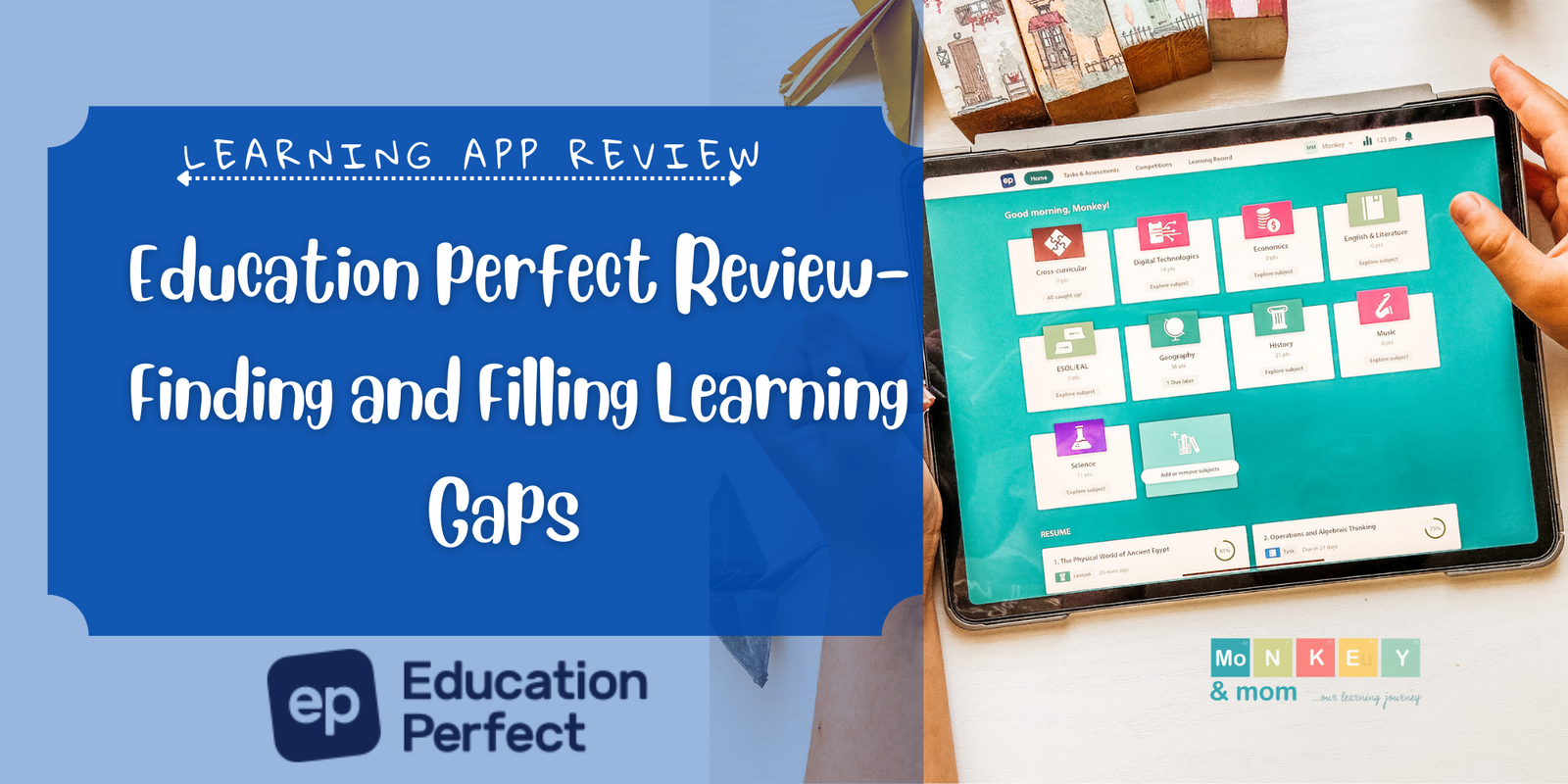 education perfect review supplement your learning
