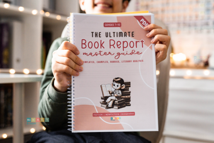 How To Excel At Junior High Book Reports: Free Book Report Template ...